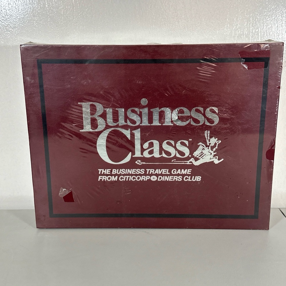 Vtg Business Class the Business Travel Game from Citicorp Diners Club Board Game